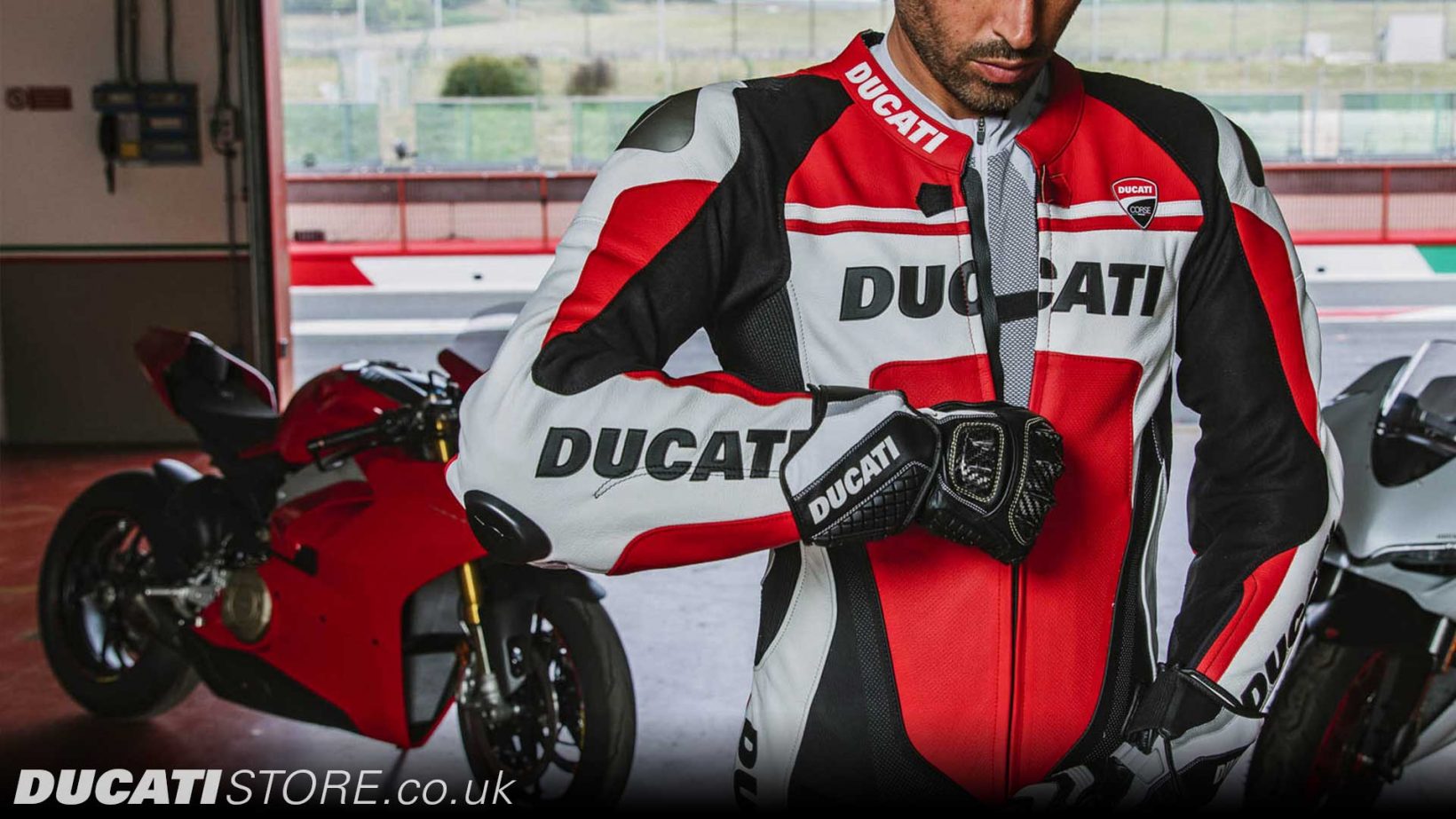 Ducati Corse C Race Suit Bandit Uk